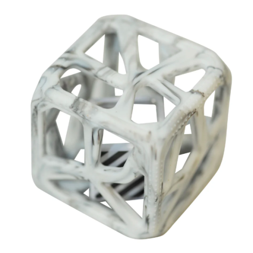 Malarkey Kids - Chew Cube - Cube de dentition pour bébé - Gris marbré